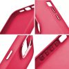 Samsung Galaxy S24 Ultra SM-S928, Szilikon tok, közepesen ütésálló, fémhatású kamera keret, Frame Case, magenta