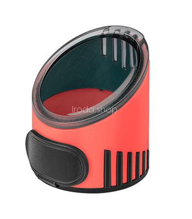 Grafitceruza készlet, hegyezővel, radírral, HB, STAEDTLER "Norix® 181", piros