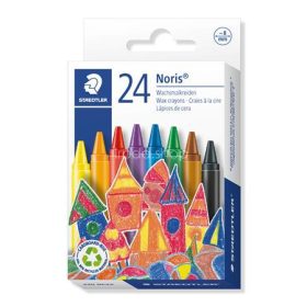   Zsírkréta, STAEDTLER "Noris 220", 24 különböző szín