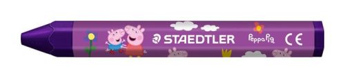 Zsírkréta, hatszögletű, jumbo, STAEDTLER „Noris® junior 224”, Peppa malac, 12 szín