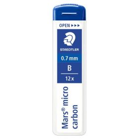   Grafitbél, B, 0,7 mm, STAEDTLER "Mars Micro Carbon 250"