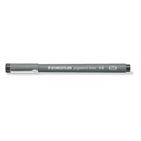   Tusfilc, 0,8 mm, STAEDTLER "Pigment Liner 308", fekete