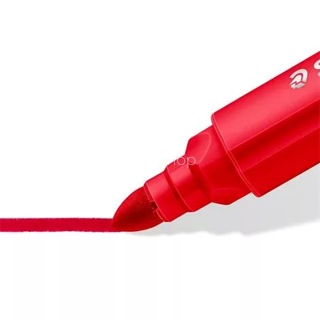 Filctoll készlet, 3 mm, háromszögletű, kimosható, STAEDTLER "Noris® jumbo 328-B", 12 szín