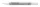 Krétamarker, 2,4 mm, kúpos, STAEDTLER "Lumocolor® 344", fehér