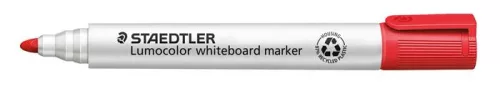 Táblamarker, 2 mm, kúpos, STAEDTLER "Lumocolor® 351", piros