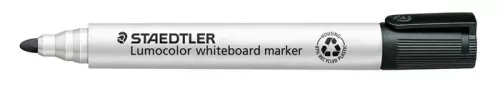 Táblamarker, 2 mm, kúpos, STAEDTLER "Lumocolor® 351", fekete