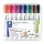Táblamarker készlet, 2 mm, kúpos, STAEDTLER "Lumocolor® 351", 8 különböző szín