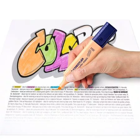Szövegkiemelő, 1-5 mm, STAEDTLER "Textsurfer Classic Pastel 364 C", barack