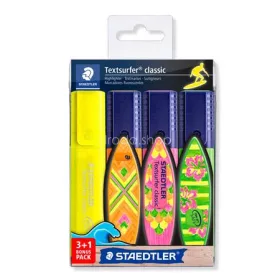   Szövegkiemelő készlet, 1-5 mm, STAEDTLER "Textsurfer® Classic 364", 3+1 szín