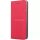 Xiaomi Redmi 13C 4G / Redmi 13C 5G / Poco C65, Oldalra nyíló tok, stand, Smart Magnet, piros