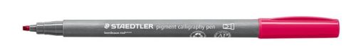 Kalligrafikus filctoll készlet, 2 mm, STAEDTLER "Pigment 375", 12 különböző szín