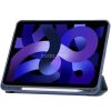 Apple iPad Air (2020 / 2022) / iPad Air 11 (2024 / 2025), mappa tok, közepesen ütésálló, érintőceruza tartó, érintőceruza nélkül, Smart Case, TP SC Pen Holder, sötétkék