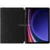 Samsung Galaxy Tab S9 FE (10.9) / Tab S10 FE (10.9) SM-X510 / X516B / X520 / X526, mappa tok, közepesen ütésálló, érintőceruza tartó, érintőceruza nélkül, Trifold, TP SC Pen Holder, fekete