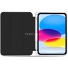 Apple iPad 10.9 (2022) / iPad 11 (2025), mappa tok, közepesen ütésálló, érintőceruza tartó, érintőceruza nélkül, átlátszó hátlap, Smart Case, TP SC Pen Holder Hybrid, rózsaszín