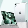 Apple iPad 10.9 (2022), mappa tok, közepesen ütésálló, érintőceruza tartó, érintőceruza nélkül, átlátszó hátlap, Smart Case, TP SC Pen Holder Hybrid, fekete