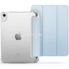 Apple iPad 10.9 (2022) / iPad 11 (2025), mappa tok, közepesen ütésálló, érintőceruza tartó, érintőceruza nélkül, átlátszó hátlap, Smart Case, TP SC Pen Holder Hybrid, világoskék