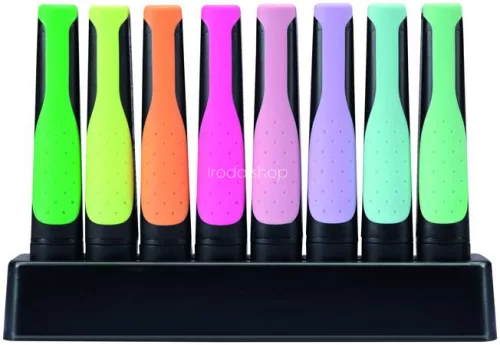 Szövegkiemelő készlet, 2-5 mm, STABILO "Green Boss Pastel", 8 db-os asztali készlet