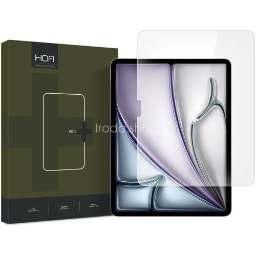Apple iPad Air 11 (2024 / 2025), Kijelzővédő fólia, ütésálló fólia, Tempered Glass (edzett üveg), Clear