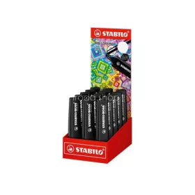   Szövegkiemelő display, marker, 2-5 mm, STABILO "BOSS original NatureCOLORS", fekete