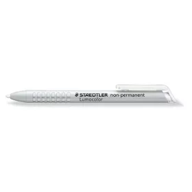   Jelölőkréta adagoló, mindenre író, lemosható (omnichrom), STAEDTLER "Lumocolor 768", fehér