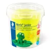 Modellező gyurma készlet, STAEDTLER "Noris® junior 813", 4 különböző neon szín