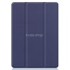 Samsung Galaxy Tab S9 FE Plus (12.4) SM-X610 / X616B, mappa tok, érintőceruza tartó, érintőceruza nélkül, Trifold, Wooze Trifold Pencil Holder, sötétkék