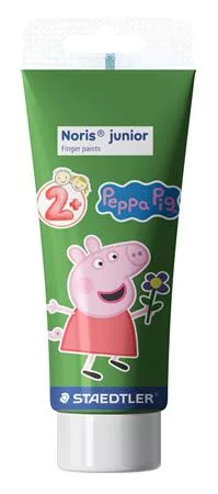 Ujjfesték, STAEDTLER "Noris® Junior 8814", Peppa malac, 4 szín