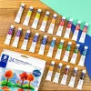 Akvarell festék, tubusos, STAEDTLER "8880", 24 különböző szín