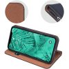 Xiaomi Redmi Note 14 5G (Global), Oldalra nyíló tok, valódi bőrtok, stand, Smart Pro, fekete