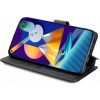 Xiaomi 14T Pro, Oldalra nyíló tok, stand, mágnes csattal, TP Wallett, fekete