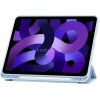 Apple iPad Air (2020 / 2022) / iPad Air 11 (2024 / 2025), mappa tok, közepesen ütésálló, érintőceruza tartó, érintőceruza nélkül, Smart Case, TP SC Pen Holder, világoskék