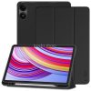 Xiaomi Redmi Pad Pro (12.1) / Redmi Pad Pro 5G (12.1), mappa tok, közepesen ütésálló, érintőceruza tartó, érintőceruza nélkül, Trifold, TP SC Pen Holder, fekete