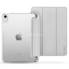 Apple iPad 10.9 (2022) / iPad 11 (2025), mappa tok, közepesen ütésálló, érintőceruza tartó, érintőceruza nélkül, átlátszó hátlap, Smart Case, TP SC Pen Holder Hybrid, szürke