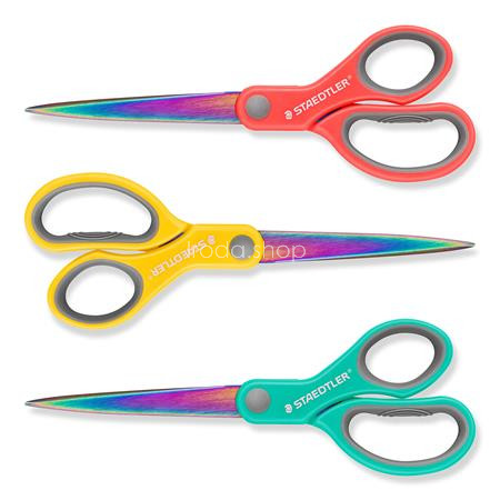 Olló, általános, 21 cm, STAEDTLER "Norix® 965", vegyes színek