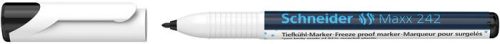 Fagyálló marker, SCHNEIDER "Maxx 242", fekete