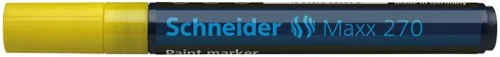 Lakkmarker, 1-3 mm, SCHNEIDER "Maxx 270", sárga