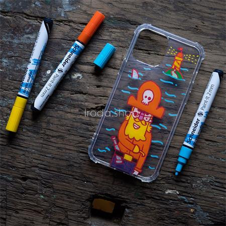 Dekormarker készlet, akril, 2 mm, SCHNEIDER "Paint-It 310", 6 különböző szín