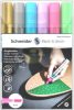 Dekormarker készlet, akril, 4 mm, SCHNEIDER "Paint-It 320", 6 különböző szín
