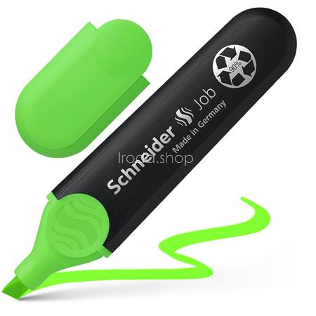 Szövegkiemelő, 1-5 mm, SCHNEIDER "Job 150", zöld