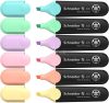 Szövegkiemelő készlet, 1-5 mm, SCHNEIDER "Job Pastel", 6 különböző pasztell szín