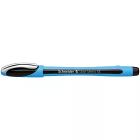   Golyóstoll, 0,7 mm, kupakos, SCHNEIDER "Slider Memo XB", fekete