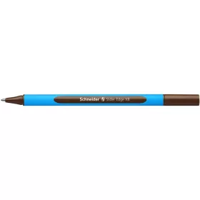   Golyóstoll, 0,7 mm, kupakos, SCHNEIDER "Slider Edge XB", barna