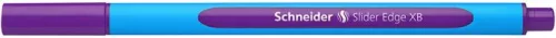 Golyóstoll, 0,7 mm, kupakos, SCHNEIDER "Slider Edge XB", lila