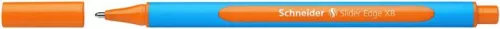Golyóstoll, 0,7 mm, kupakos, SCHNEIDER "Slider Edge XB", narancssárga