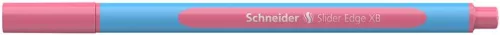 Golyóstoll, 0,7 mm, kupakos, SCHNEIDER "Slider Edge XB Pastel", flamingó