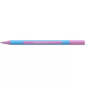   Golyóstoll, 0,7 mm, kupakos, SCHNEIDER "Slider Edge XB Pastel", lila
