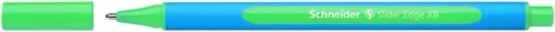 Golyóstoll, 0,7 mm, kupakos, SCHNEIDER "Slider Edge XB", zöld