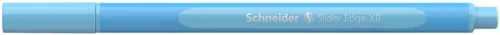 Golyóstoll, 0,7 mm, kupakos, SCHNEIDER "Slider Edge XB Pastel", babakék