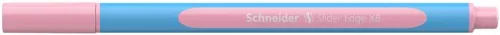 Golyóstoll, 0,7 mm, kupakos, SCHNEIDER "Slider Edge XB Pastel", rózsa