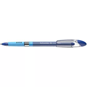   Golyóstoll, 0,7 mm, kupakos, SCHNEIDER "Slider Basic XB", kék